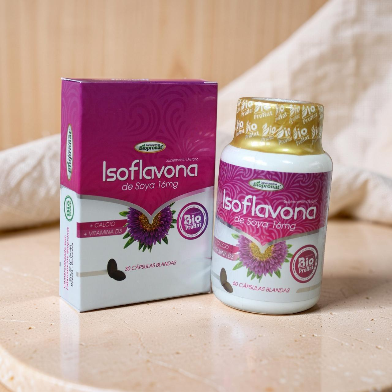 ISOFLAVONAS DE SOYA 30 CAP BLANDAS